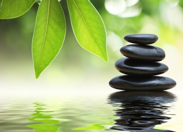 Balance Stones On Water